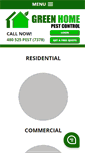 Mobile Screenshot of greenhomepest.com